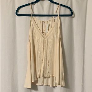 ASTR tank blouse with tie back